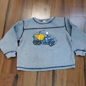 Boys truck long sleeved shirt